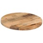 Tablero de mesa redondo madera maciza mango rugosa Ø 40x1,5 cm by vidaXL, Table tops - Ref: Foro24-370000, Price: 29,95 €, Di...