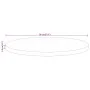 Tablero de mesa redondo madera maciza reciclada Ø 70x3,8 cm by vidaXL, Table tops - Ref: Foro24-370028, Price: 108,55 €, Disc...