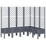Jardinera con enrejado PP azul gris 160x120x142 cm de vidaXL, Maceteros y jardineras - Ref: Foro24-367936, Precio: 147,47 €, ...