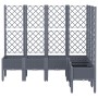 Pflanzgefäß mit blaugrauem PP-Gitter 160x120x142 cm von vidaXL, Töpfe und Pflanzgefäße - Ref: Foro24-367936, Preis: 179,94 €,...
