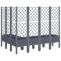 Pflanzgefäß mit blaugrauem PP-Gitter 160x120x142 cm von vidaXL, Töpfe und Pflanzgefäße - Ref: Foro24-367936, Preis: 179,94 €,...