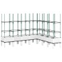 Blumenkasten mit weißem PP-Gitter 200x160x142,5 cm von vidaXL, Töpfe und Pflanzgefäße - Ref: Foro24-367974, Preis: 135,79 €, ...