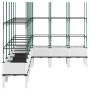 Blumenkasten mit weißem PP-Gitter 200x160x142,5 cm von vidaXL, Töpfe und Pflanzgefäße - Ref: Foro24-367974, Preis: 135,79 €, ...
