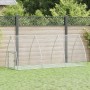Kaninchenstall aus verzinktem Stahl in Silber, 300x105x120 cm. von vidaXL, Käfige und Lebensräume für Kleintiere - Ref: Foro2...
