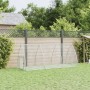 Kaninchenstall aus verzinktem Stahl in Silber, 300x105x120 cm. von vidaXL, Käfige und Lebensräume für Kleintiere - Ref: Foro2...