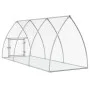Conejera acero galvanizado plateado 300x105x120 cm by vidaXL, Cages and habitats for small animals - Ref: Foro24-3281528, Pri...