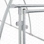 Conejera acero galvanizado plateado 300x105x120 cm by vidaXL, Cages and habitats for small animals - Ref: Foro24-3281528, Pri...