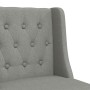 Zwei hohe Hocker aus massivem Gummibaumholz und Stoff. von vidaXL, Küchenhocker - Ref: Foro24-4006221, Preis: 130,66 €, Rabat...