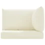 Cushions for pallets, 3 units, white cream Oxford fabric. by vidaXL, Cushions for chairs and sofas - Ref: Foro24-361775, Pric...