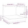 Cushions for pallets, 3 units, white cream Oxford fabric. by vidaXL, Cushions for chairs and sofas - Ref: Foro24-361775, Pric...