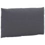 Cojines para palets 2 unidades tela gris antracita de vidaXL, Cojines para sillas y sofás - Ref: Foro24-361754, Precio: 43,11...