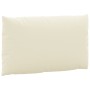 Kissen für Paletten, 2 Stück, weiß-cremefarbener Oxford-Stoff. von vidaXL, Kissen für Stühle und Sofas - Ref: Foro24-361756, ...