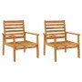 Juego de muebles de jardín 5 pzas madera maciza de acacia by vidaXL, Garden sets - Ref: Foro24-3211803, Price: 335,92 €, Disc...