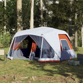 Familienzelt für 10 Personen, schnell aufzubauen, grau-orange. von vidaXL, Zelte - Ref: Foro24-94303, Preis: 315,74 €, Rabatt: %