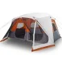 Tienda familiar LED 10 personas apertura rápida gris naranja by vidaXL, tents - Ref: Foro24-94303, Price: 311,07 €, Discount: %