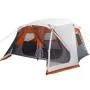 Tienda familiar LED 10 personas apertura rápida gris naranja by vidaXL, tents - Ref: Foro24-94303, Price: 311,07 €, Discount: %