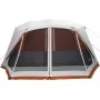 Tienda familiar LED 10 personas apertura rápida gris naranja by vidaXL, tents - Ref: Foro24-94303, Price: 311,07 €, Discount: %