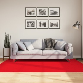 Kurzflor-Teppich OVIEDO rot 140x200 cm von vidaXL, Teppiche - Ref: Foro24-375623, Preis: 55,84 €, Rabatt: %