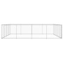 Perrera de exterior de acero galvanizado 760x760x185 cm de vidaXL, Casetas y cercados para perros - Ref: Foro24-145037, Preci...