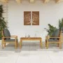 Set de muebles para jardín 3 piezas con cojines madera acacia by vidaXL, Garden sets - Ref: Foro24-3211808, Price: 242,40 €, ...