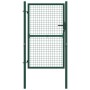 Puerta de valla de acero verde 100x175 cm by vidaXL, garden gates - Ref: Foro24-145735, Price: 214,48 €, Discount: %