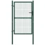 Puerta de valla de acero verde 100x175 cm by vidaXL, garden gates - Ref: Foro24-145735, Price: 209,23 €, Discount: %
