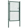 Puerta de valla de acero verde 100x175 cm by vidaXL, garden gates - Ref: Foro24-145735, Price: 209,23 €, Discount: %