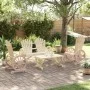 4-teiliges Gartensitzgruppen-Set aus massivem Fichtenholz von vidaXL, Gartensets - Ref: Foro24-3207125, Preis: 407,58 €, Raba...
