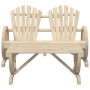 Juego de muebles de jardín 4 piezas madera maciza de abeto by vidaXL, Garden sets - Ref: Foro24-3207125, Price: 405,53 €, Dis...
