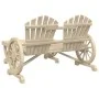 4-teiliges Gartensitzgruppen-Set aus massivem Fichtenholz von vidaXL, Gartensets - Ref: Foro24-3207125, Preis: 407,58 €, Raba...