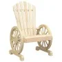 4-teiliges Gartensitzgruppen-Set aus massivem Fichtenholz von vidaXL, Gartensets - Ref: Foro24-3207125, Preis: 407,58 €, Raba...