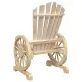 Juego de muebles de jardín 4 piezas madera maciza de abeto de vidaXL, Conjuntos de jardín - Ref: Foro24-3207125, Precio: 407,...