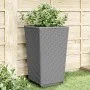Pflanzgefäße 4 Stück PP hellgrau 32,5x32,5x57 cm von vidaXL, Töpfe und Pflanzgefäße - Ref: Foro24-367852, Preis: 128,19 €, Ra...