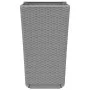 Pflanzgefäße 4 Stück PP hellgrau 32,5x32,5x57 cm von vidaXL, Töpfe und Pflanzgefäße - Ref: Foro24-367852, Preis: 128,19 €, Ra...