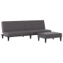 Zweiteiliges Sofaset aus grauem Kunstleder. von vidaXL, Sofas - Ref: Foro24-3216286, Preis: 317,18 €, Rabatt: %