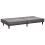Zweiteiliges Sofaset aus grauem Kunstleder. von vidaXL, Sofas - Ref: Foro24-3216286, Preis: 300,19 €, Rabatt: %