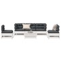Set muebles jardín 6 pzas con cojines madera maciza pino blanco by vidaXL, Garden sets - Ref: Foro24-3250717, Price: 506,77 €...