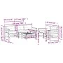 Juego de muebles de jardín 6 pzas y cojines madera maciza pino by vidaXL, Garden sets - Ref: Foro24-3250824, Price: 497,69 €,...