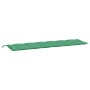 Cojines de banco de jardín 2 uds tela Oxford verde 200x50x7 cm by vidaXL, Cushions for chairs and sofas - Ref: Foro24-361740,...