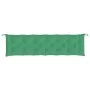 Cojines de banco de jardín 2 uds tela Oxford verde 200x50x7 cm de vidaXL, Cojines para sillas y sofás - Ref: Foro24-361740, P...