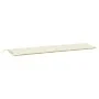 Cojines de banco de jardín 2 uds blanco crema 200x50x7 cm by vidaXL, Cushions for chairs and sofas - Ref: Foro24-361737, Pric...