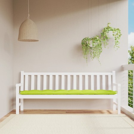 Cojín de banco de jardín tela Oxford verde claro 200x50x7 cm by vidaXL, Cushions for chairs and sofas - Ref: Foro24-361651, P...