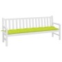 Cojín de banco de jardín tela Oxford verde claro 200x50x7 cm by vidaXL, Cushions for chairs and sofas - Ref: Foro24-361651, P...