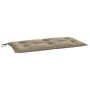 Gartenbankkissen aus grauem Taupe-Oxford-Stoff 110x50x7 cm. von vidaXL, Kissen für Stühle und Sofas - Ref: Foro24-361819, Pre...