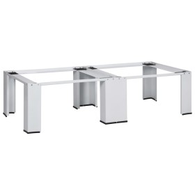 Pedestal doble de la lavadora y la secadora blanco de vidaXL, Accesorios para lavadoras y secadoras - Ref: Foro24-51194, Prec...