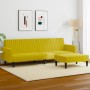 Zweiteiliges Samtsofa-Set in Gelb. von vidaXL, Sofas - Ref: Foro24-3216284, Preis: 306,65 €, Rabatt: %