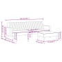 Zweiteiliges Samtsofa-Set in Gelb. von vidaXL, Sofas - Ref: Foro24-3216284, Preis: 306,65 €, Rabatt: %
