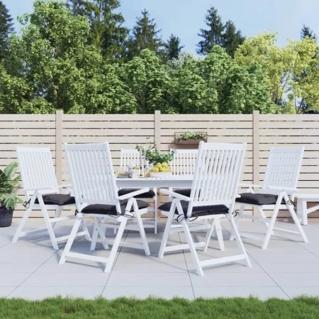 Gartenstuhlkissen 6 Stück Oxford-Stoff Anthrazit 40x40x7 cm von vidaXL, Kissen für Stühle und Sofas - Ref: Foro24-361452, Pre...