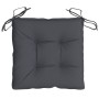 Cojines sillas de jardín 6 uds tela Oxford antracita 40x40x7 cm by vidaXL, Cushions for chairs and sofas - Ref: Foro24-361452...