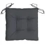 Gartenstuhlkissen 6 Stück Oxford-Stoff Anthrazit 40x40x7 cm von vidaXL, Kissen für Stühle und Sofas - Ref: Foro24-361452, Pre...